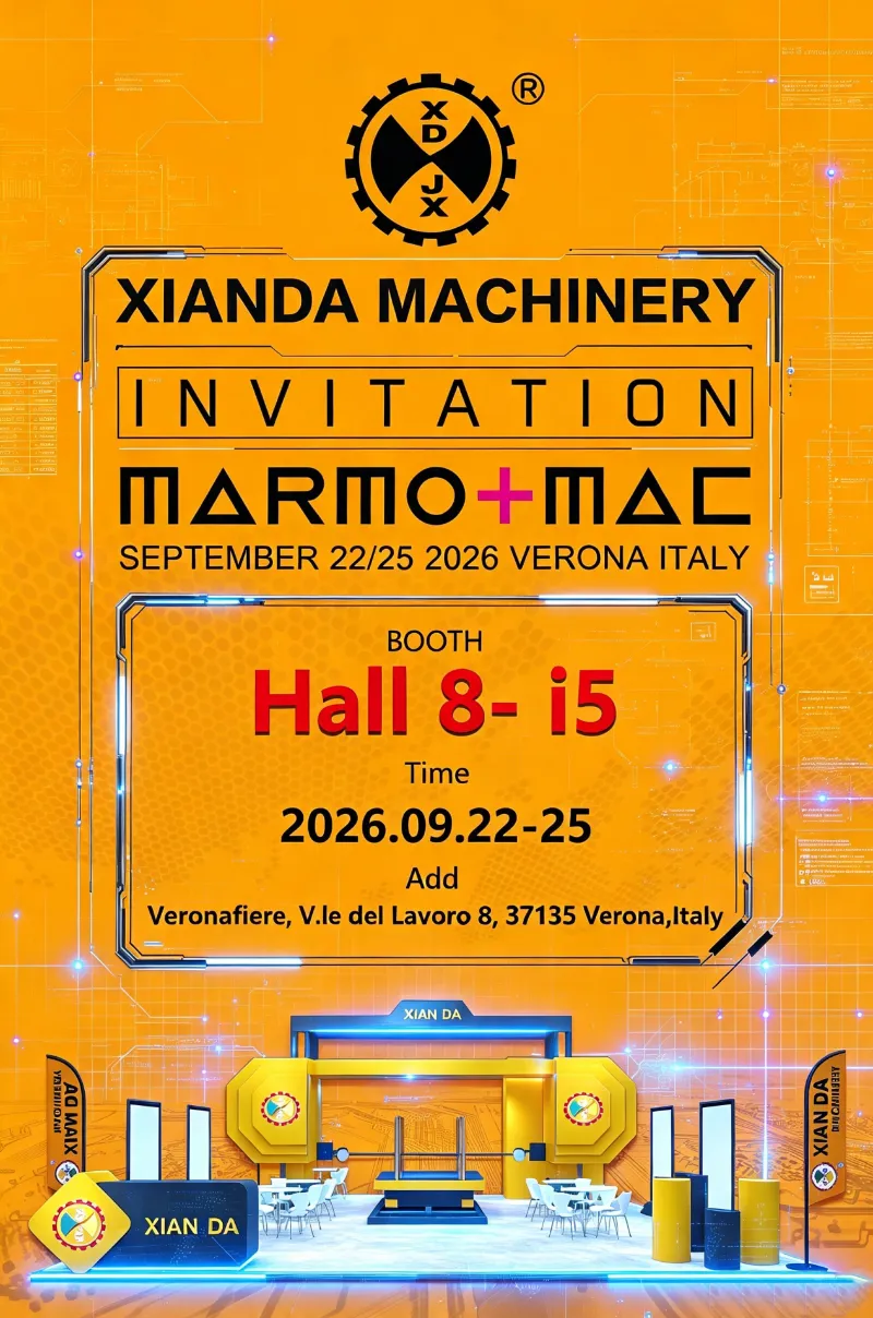 MÁQUINAS XIANDA na Marmomac 2026